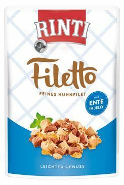 Rinti Dog kapsa Filetto kuře+kachna v želé 100g