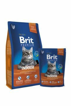 Brit Premium Cat Indoor 300g NEW