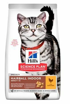 Hill's Fel. Dry Adult"HBC for indoor cats"Chicken 300g