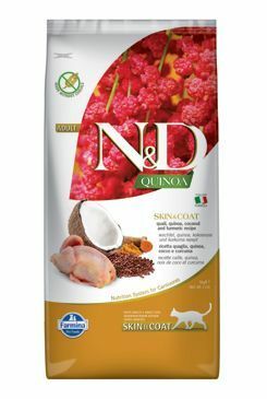 N&D GF Quinoa CAT Skin&Coat Quail&Coconut 5kg