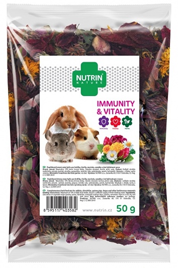 Nutrin Nature Immunity&Vitality Hlodavec 50g