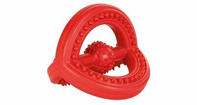 Hračka pes UFO aport na postřeh guma 14cm TR