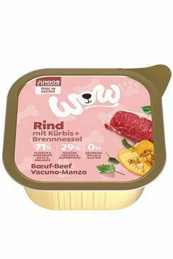 WOW paštika Junior hovězí s dýní 150g