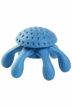 Hračka pes OCTOPUS MINI plov. z TPR pěny, modrá KW