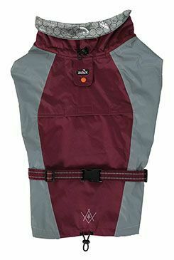 Obleček voděodolný pro psy BIVOUAK červená 55cm Zolux