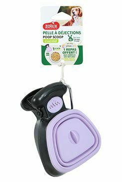 Sběračka na exkrementy se sáčky fialová YC Zolux