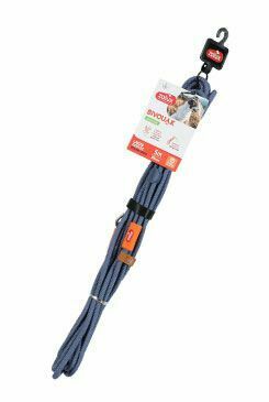 Vodítko pes BIVOUAK provazové 6mm/10m modrá Zolux