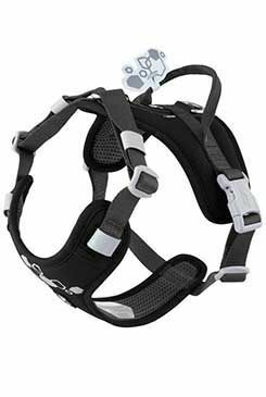 Postroj Hurtta Weekend Warrior II ECO černý 75-100