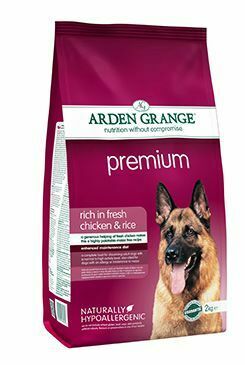 Arden Grange Dog Adult Prem.rich fresh Chick&Rice 2kg