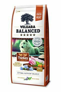 Velxara Balanced FM Dog Senior Monoprot.Turk&Rice 750g