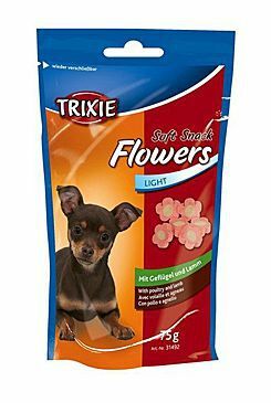 Trixie Flowers jehněč/kuřecí kytičky pro psy 75g TR