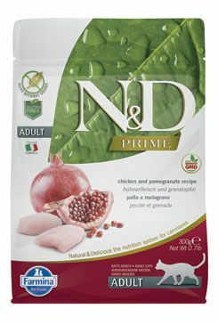 N&D GF PRIME CAT Neutered Chicken&Pomegranate 1,5kg