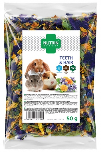 Nutrin Nature Teeth&Hair Hlodavec 50g