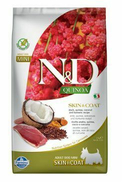 N&D Quinoa DOG Skin&Coat Duck Adult Mini 800g