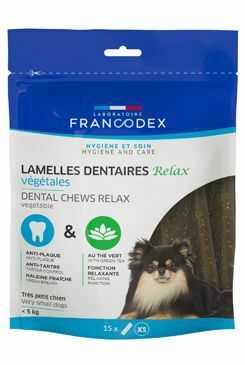 Francodex Relax žvýkací plátky XS pes 114g 15ks