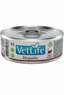 Vet Life Natural Cat konz. Hepatic 85g