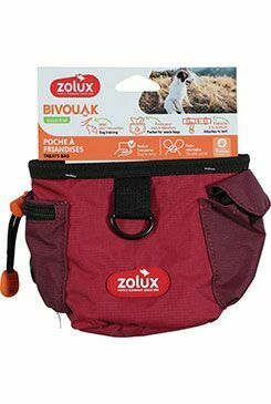 Taška na pamlsky BIVOUAK červená Zolux