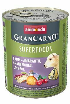 Animonda pes GRANCARNO konz. Superfoods jehněčí 800g