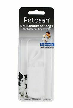 Petosan zubní kartáček na prst pro psy,mikrovláknoCHB*