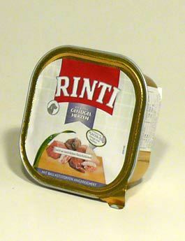 Rinti Dog vanička drůbeží srdíčka+nudle 300g