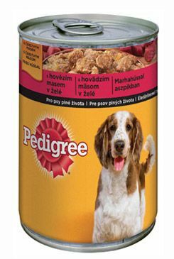 Pedigree konz.Can Adult hovězí v želé 400g