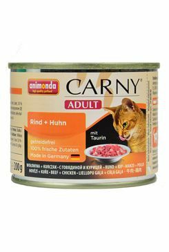 Animonda konz. kočka CARNY Adult hov/kuře 200g