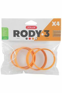 Komponenty Rody 3-spojovací kroužek žlutý 4ks Zolux