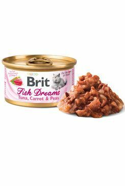 Brit Cat konz Brit Fish Dreams Tuna, Carrot & Pea 80g