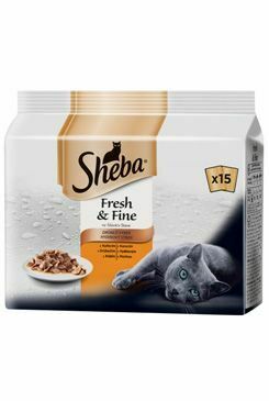 Sheba kapsa Fresh&Fine drůbeží výběr 15x50g