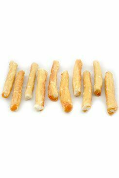 Pochoutka Hovězí tyčka obalená kachním masem 10ks/180g