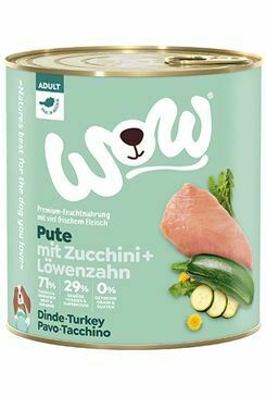 WOW konzerva Adult krocan s cuketou 800g