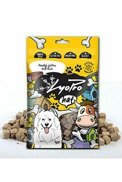Lyopro DOG poch. mrazem sušené Hovězí játra 50g