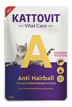 Kattovit Cat Vital Care Anti Hairball losos kapsa 85g