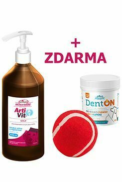 VITAR ArtiVit Sirup 1000ml+DentON100g+aportovací míček