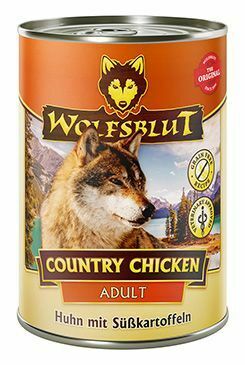 Wolfsblut Dog Adult Country Chicken konz. 395g