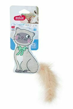 Hračka kočka CHATOUILLE Kočka s puntíky Zolux
