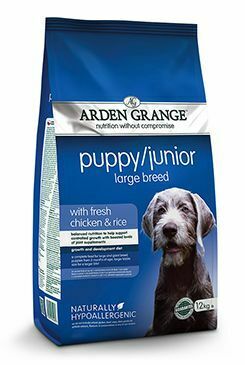 Arden Grange Dog Puppy/Junior Large with Chic&Rice 12kg