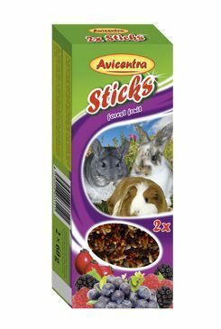 Avicentra tyčinky malý hlodavec - lesní ovoce 2ks