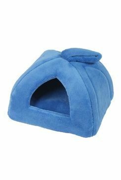 Pelech domek iglů 35x35cm Modrá 1ks