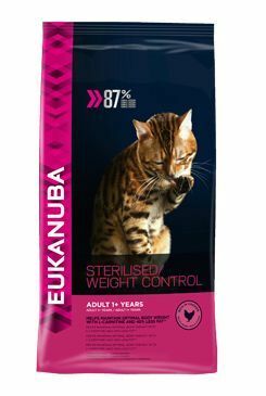 Eukanuba Cat Adult Sterilised/Weight Control kuře1,5kg