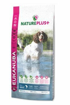 Eukanuba Dog Nature Plus+ Adult Med. froz Salm 2,3kg