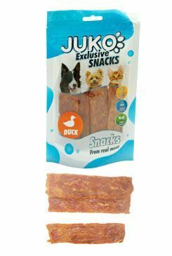 Juko excl. Smarty Snack SOFT Duck Jerky 70g