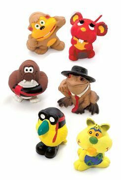 Hračka pes Zvířátko 8-10cm latex různé druhy KAR