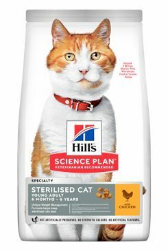 Hill's Fel. Dry Adult Young Sterilised Cat Chicken 1,5kg