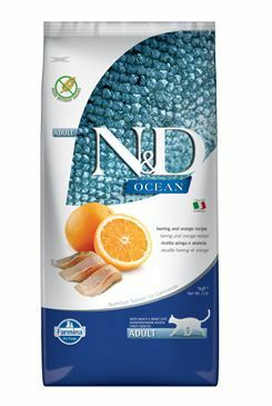 N&D OCEAN CAT GF Adult Herring&Orange 5kg