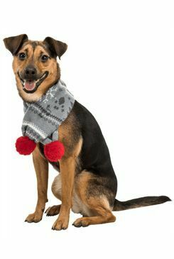 Vánoční šála 2xS/M/L s bambulkou sada 6ks TR