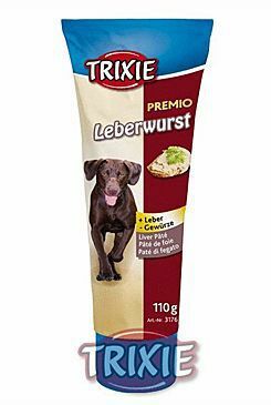 Pochoutka Premio LEBERWURST pro psy 110g TR