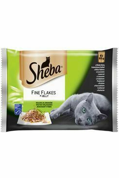 Sheba kapsa Fine Flakes Mix 4x85g