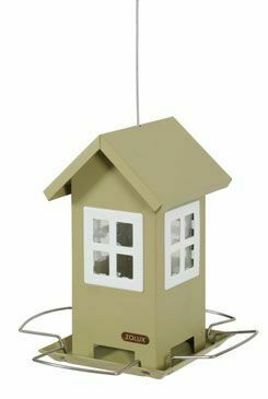 Budka krmítko HOUSE kov zelená Zolux