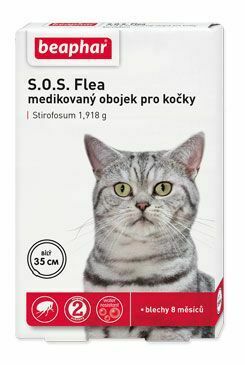 Beaphar Obojek antipar. kočka CatShield 35cm